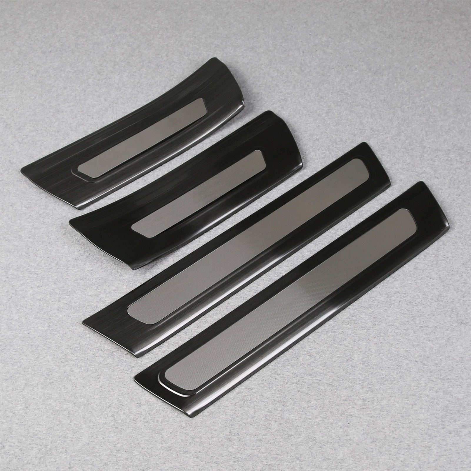 Fit for Jeep New Grand Cherokee 2024 2025 Inside Door Sill Scuff Plate Guard Cover Trims Stainless Steel