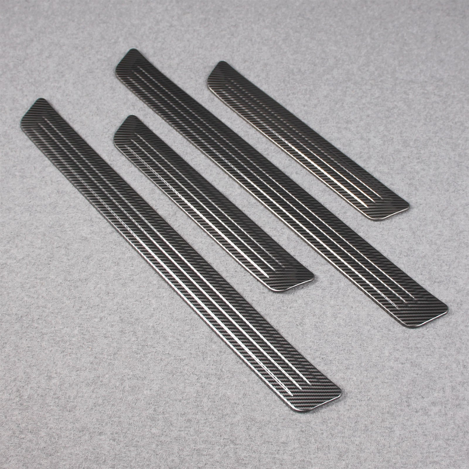 Fit for Toyota New Prius 2023 2024 2025 2026 Outside Door Sill Scuff Plate Guard Cover Trim Sport Style Stainless Steel