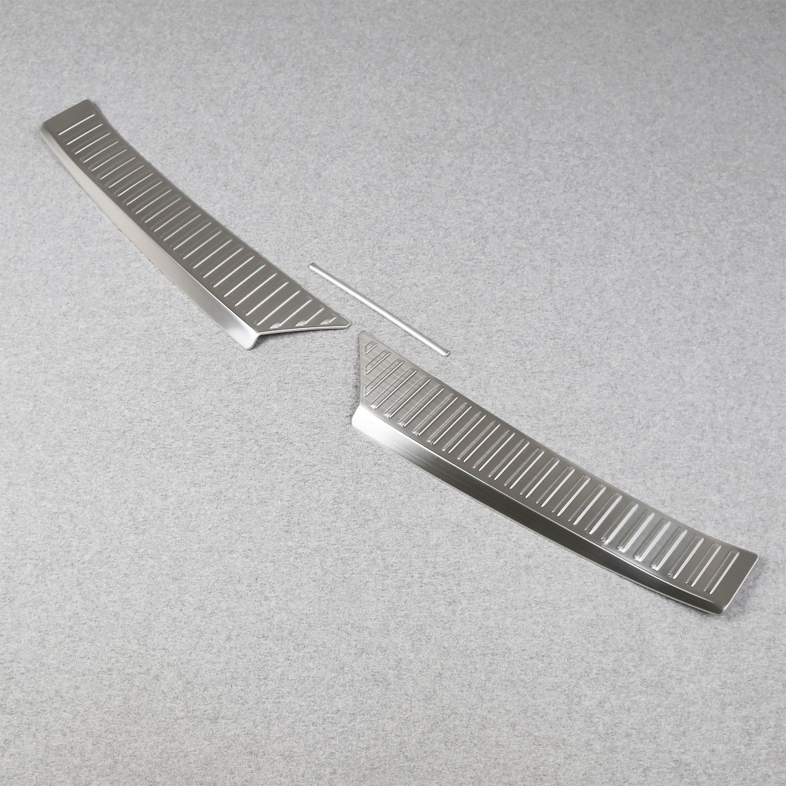 Fit for Subaru New Forester 2025 Rear Inside Bumper Sill Plate Guard Cover Trim Stainless Steel