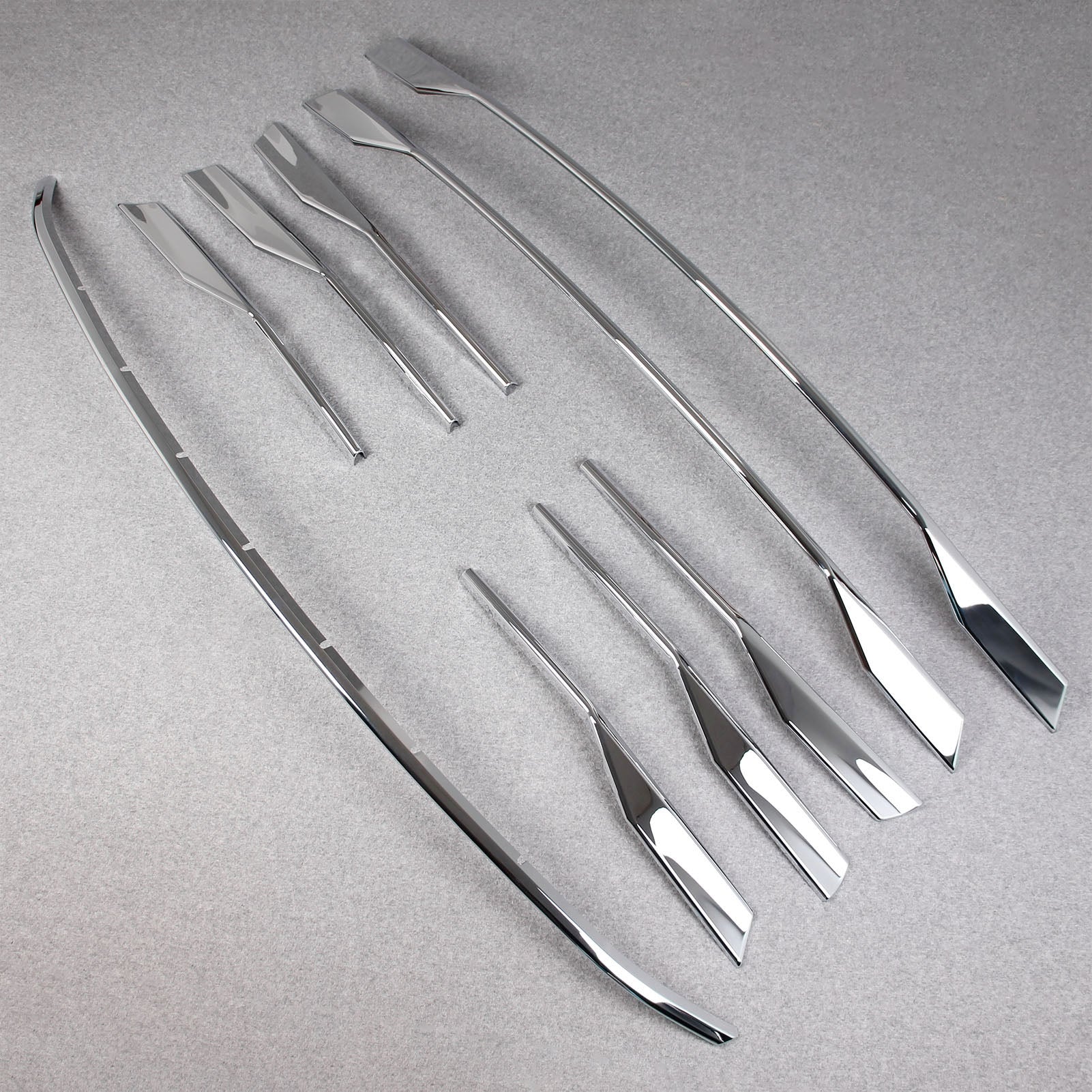 Fit For Toyota New Sienna 2021 2022 2023 Front Grill Grille Cover Trim Trims Chrome ABS