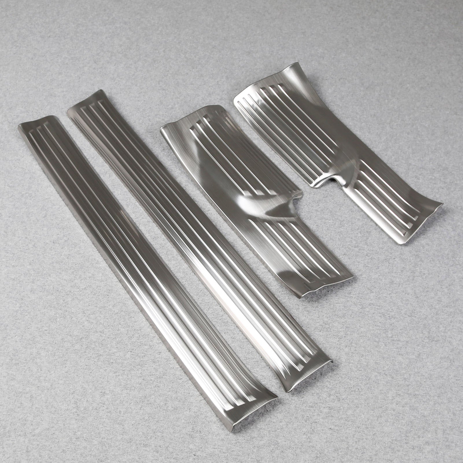 Fit for Nissan New Kicks 2025 Inside Door Sill Scuff Plate Guard Cover Trims Stainless Steel