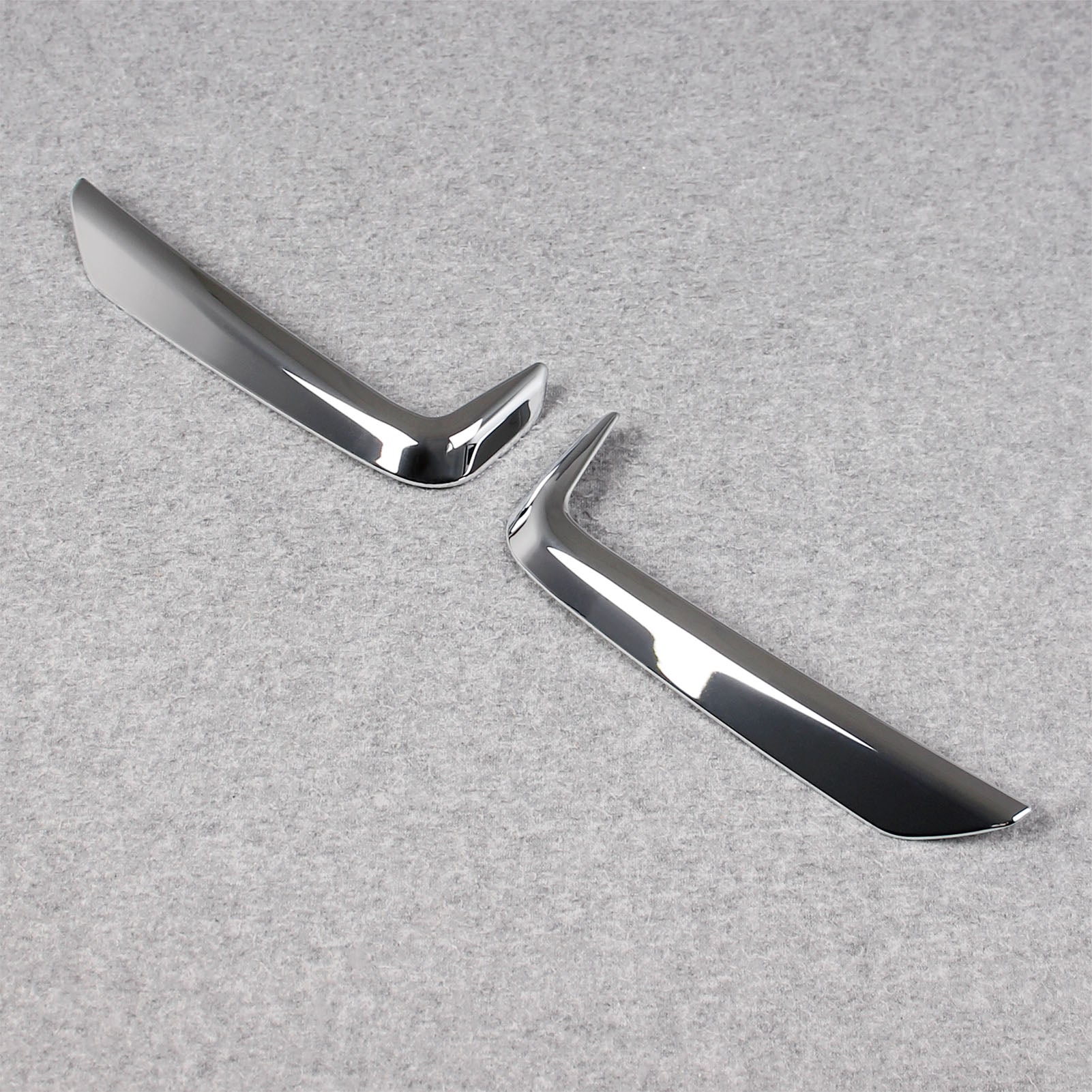 Fit for Subaru Crosstrek 2024 Rear Fog Light Cover Bezel Trim Chrome