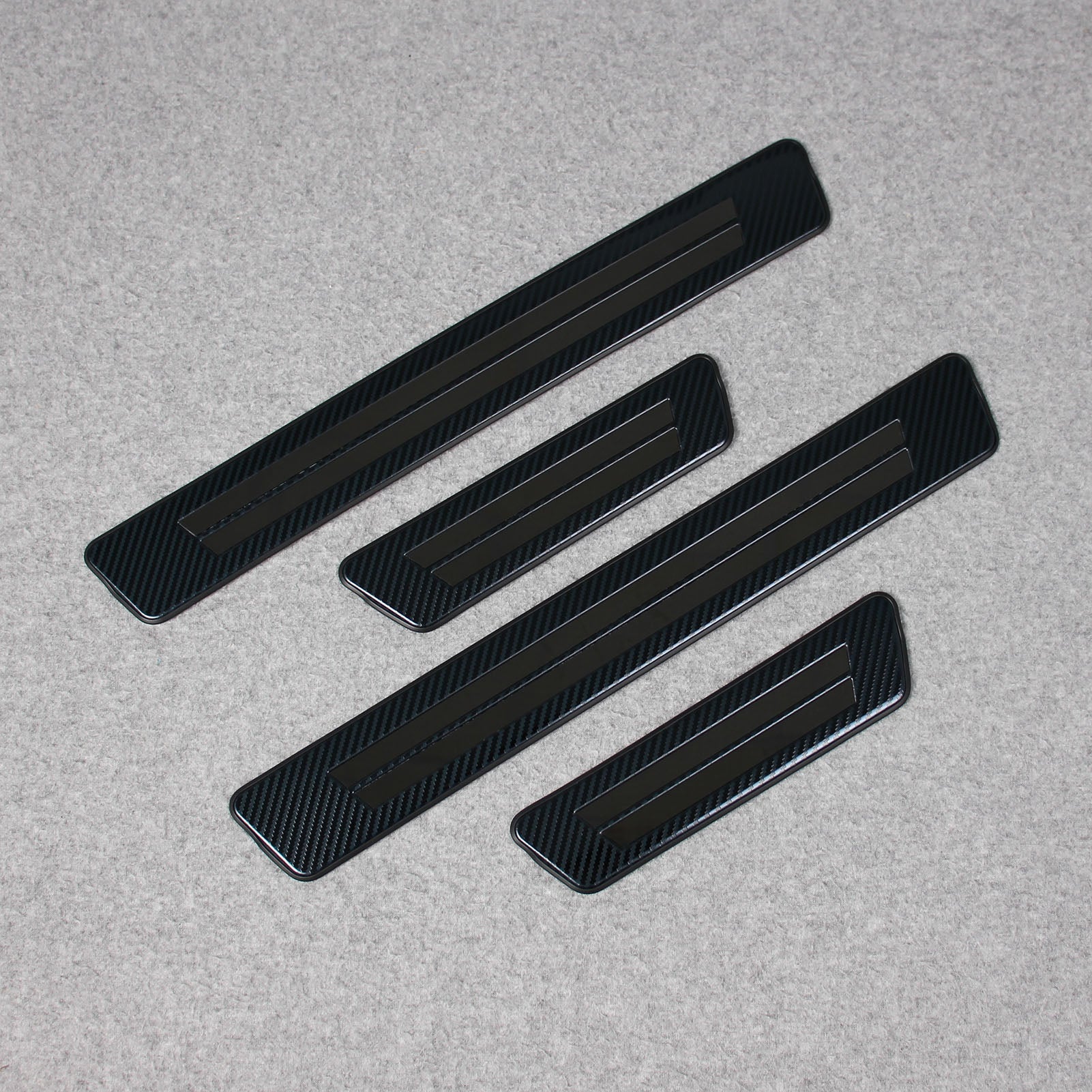 Fit for Nissan Kicks 2024 2023 2022 2021 Door Sill Scuff Plate Guard Cover Trim Sport Style