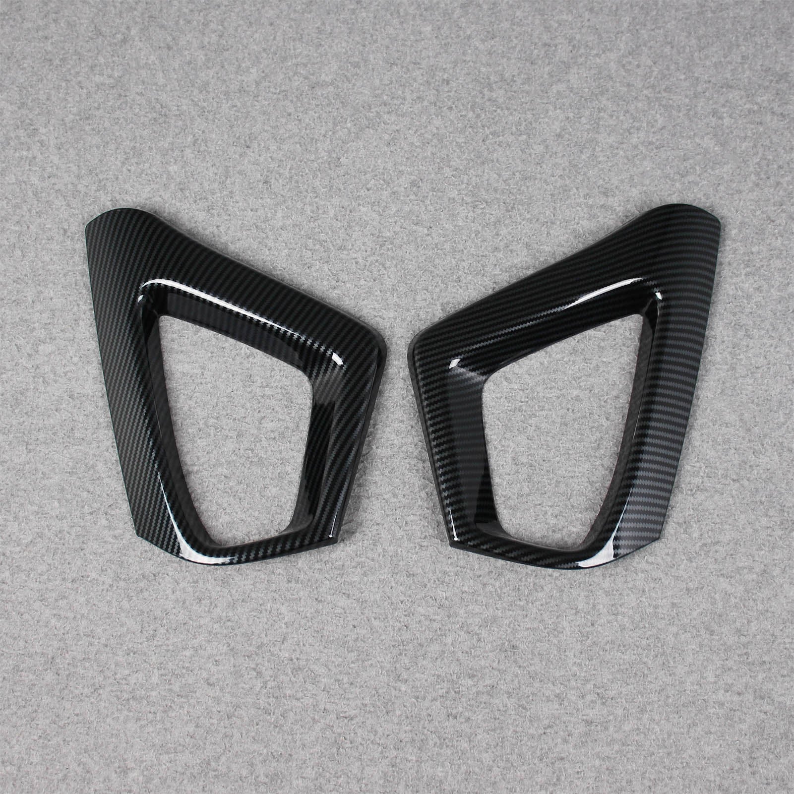 Fit for Subaru Crosstrek 2024 2025 Rear Fog Light Cover Trims Carbon Fiber Design