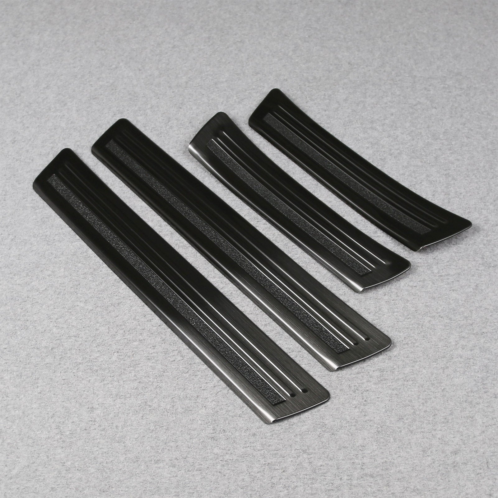 Fit for Jeep New Grand Cherokee 2024 2025 Outside Door Sill Scuff Plate Guard Cover Trims Stainless Steel