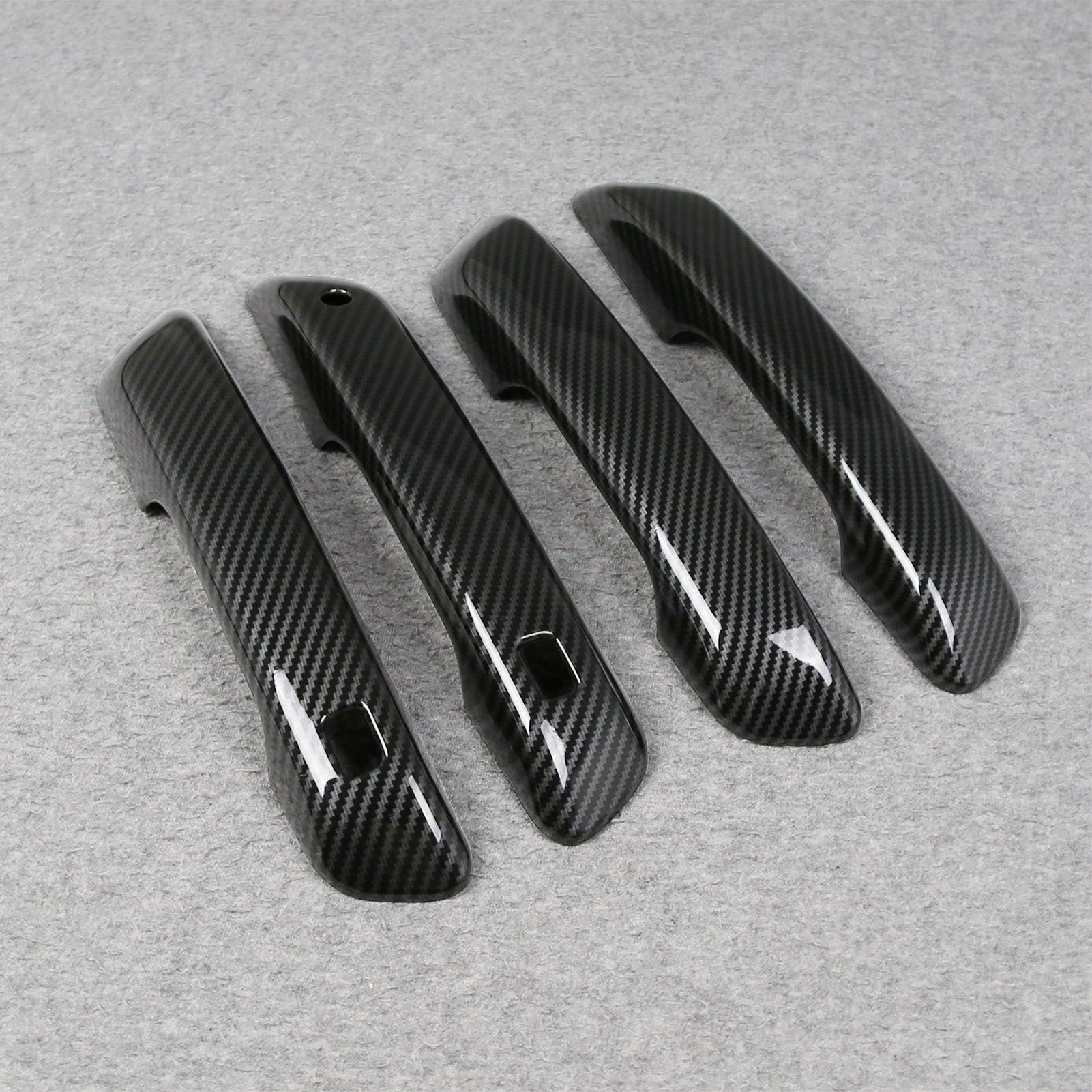 Fit for Jeep New Grand Cherokee 2024 2025 with Smart Keyhole Door Handle Cover Trims