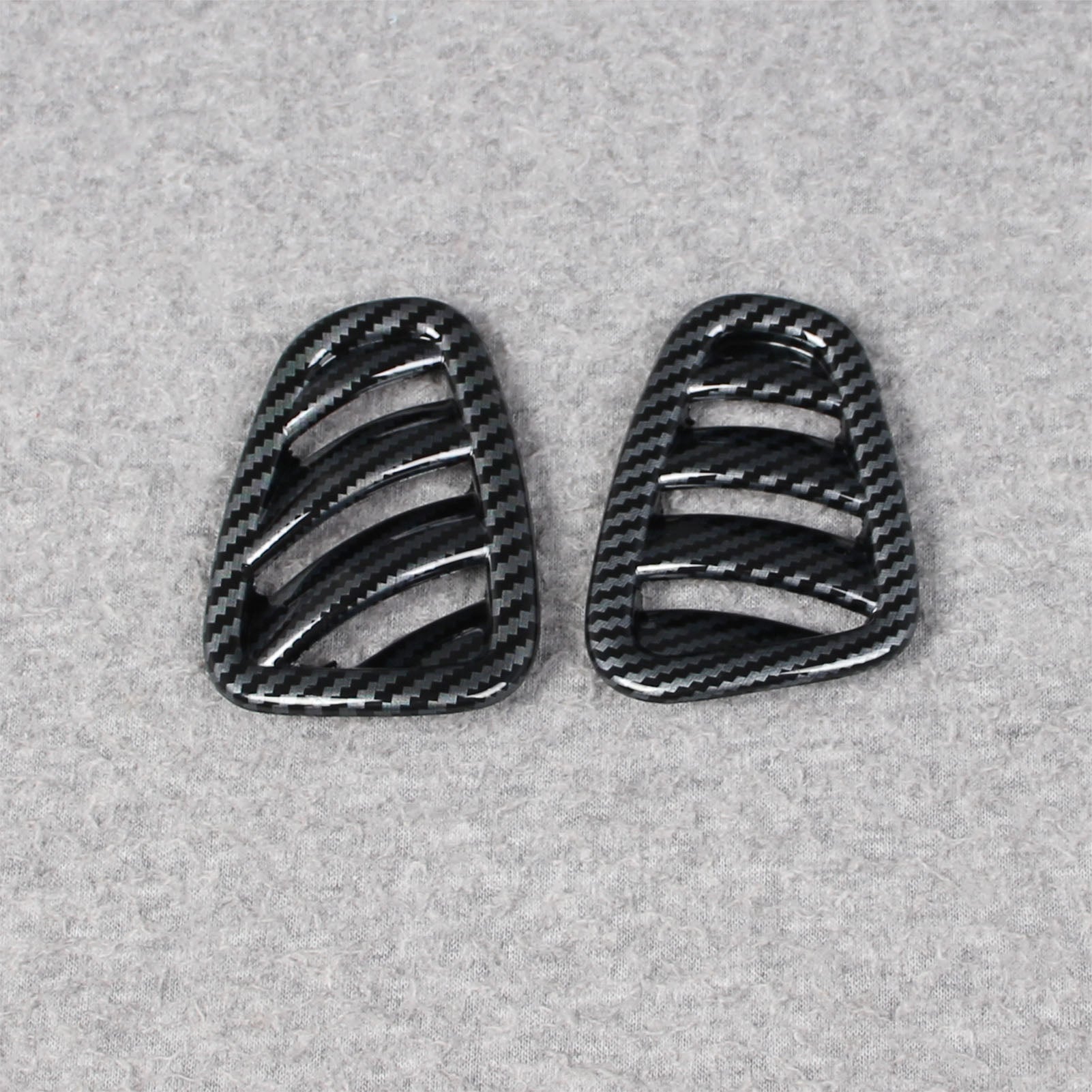 Fit for Mercedes-Benz New GLC GLC300 X254 2023 2024 2025 2026 Interior Front Air Condition Vent Outlet Cover Trims Carbon Fiber Pattern (Front Upper)