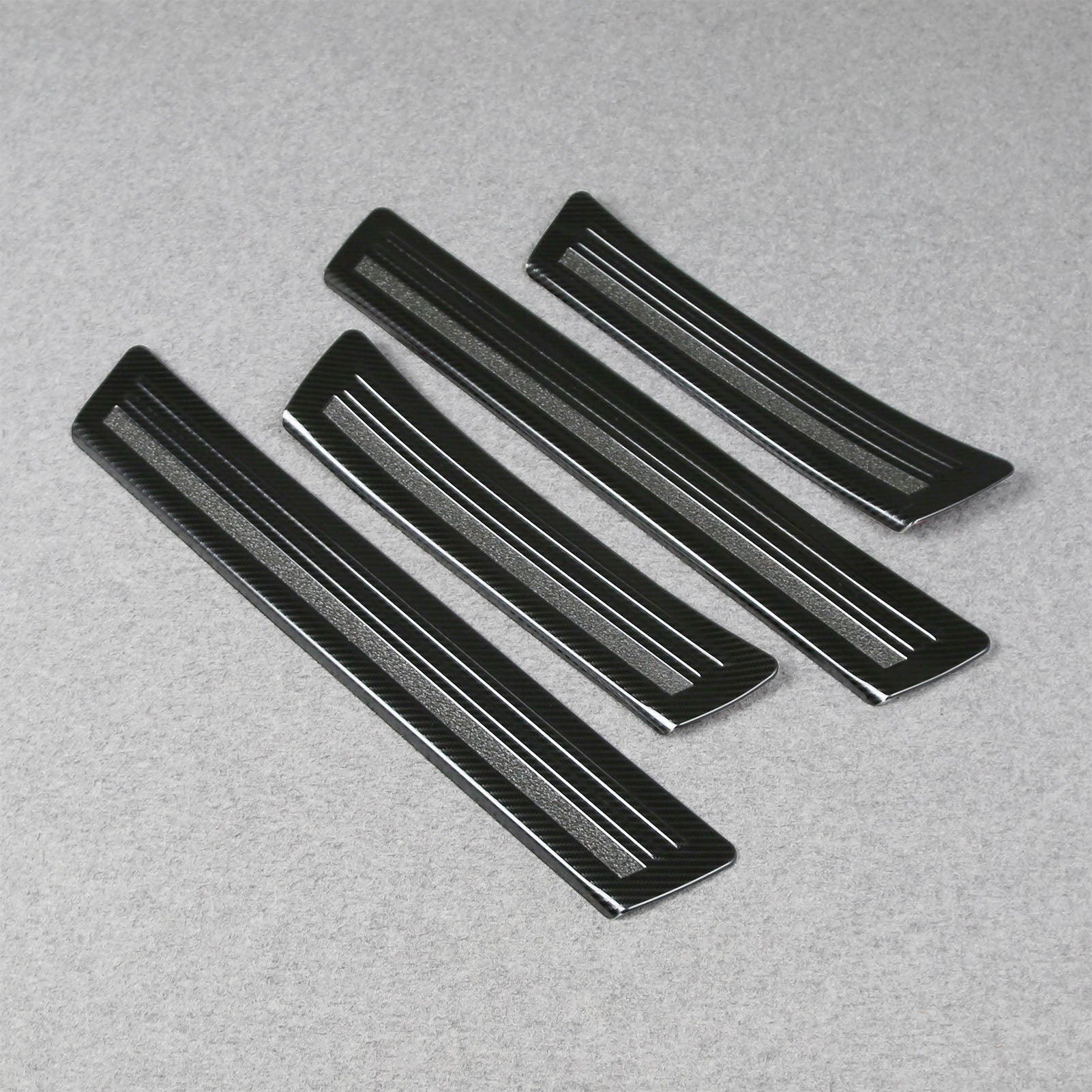 Fit for Jeep New Grand Cherokee 2024 2025 Outside Door Sill Scuff Plate Guard Cover Trims Stainless Steel