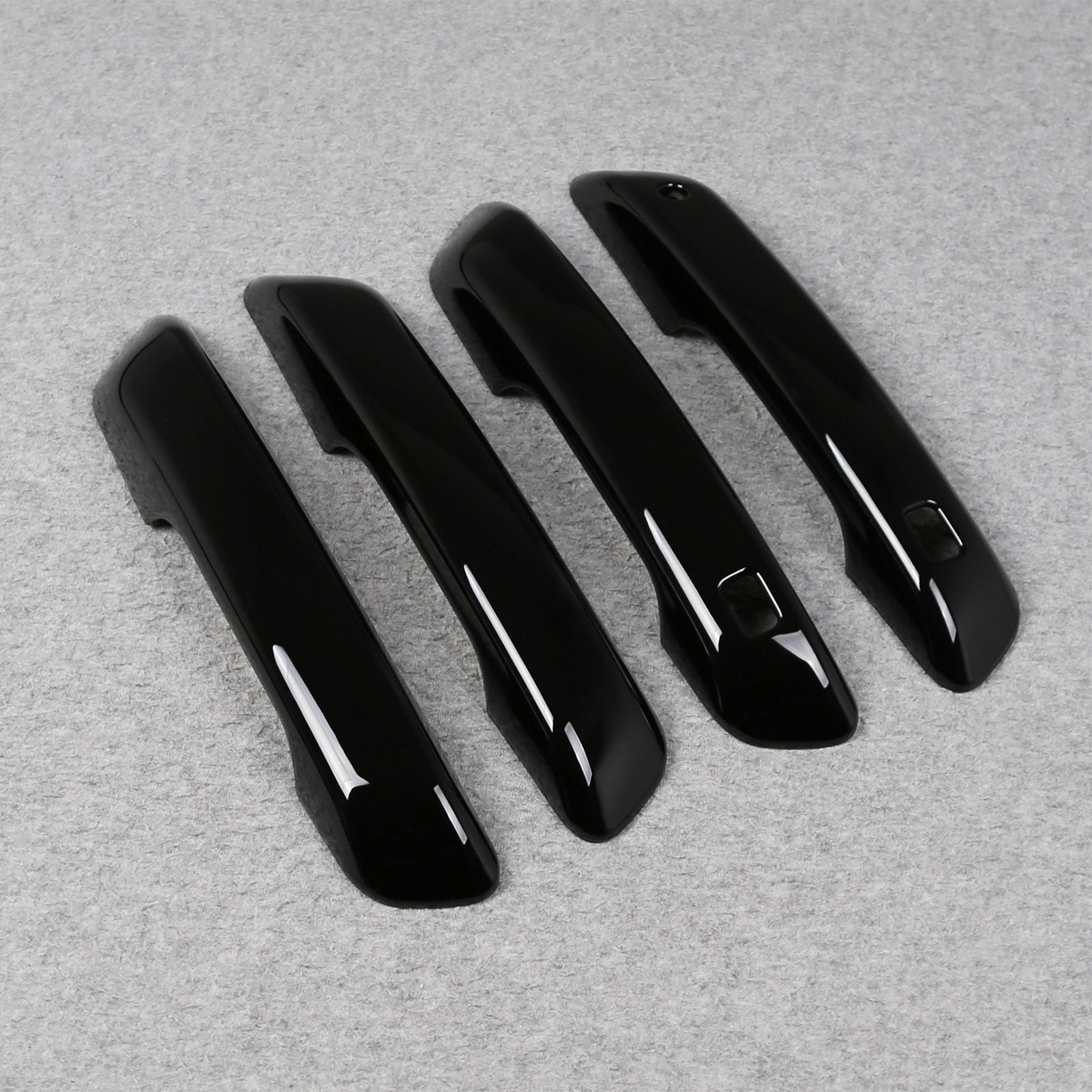 Fit for Jeep New Grand Cherokee 2024 2025 with Smart Keyhole Door Handle Cover Trims