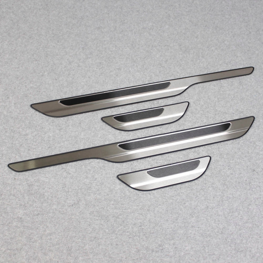 Fit for Toyota Corolla 2024 2023 2022 2021 2020 2019 Door Sill Scuff Plate Guard Cover Trims Stainless Steel