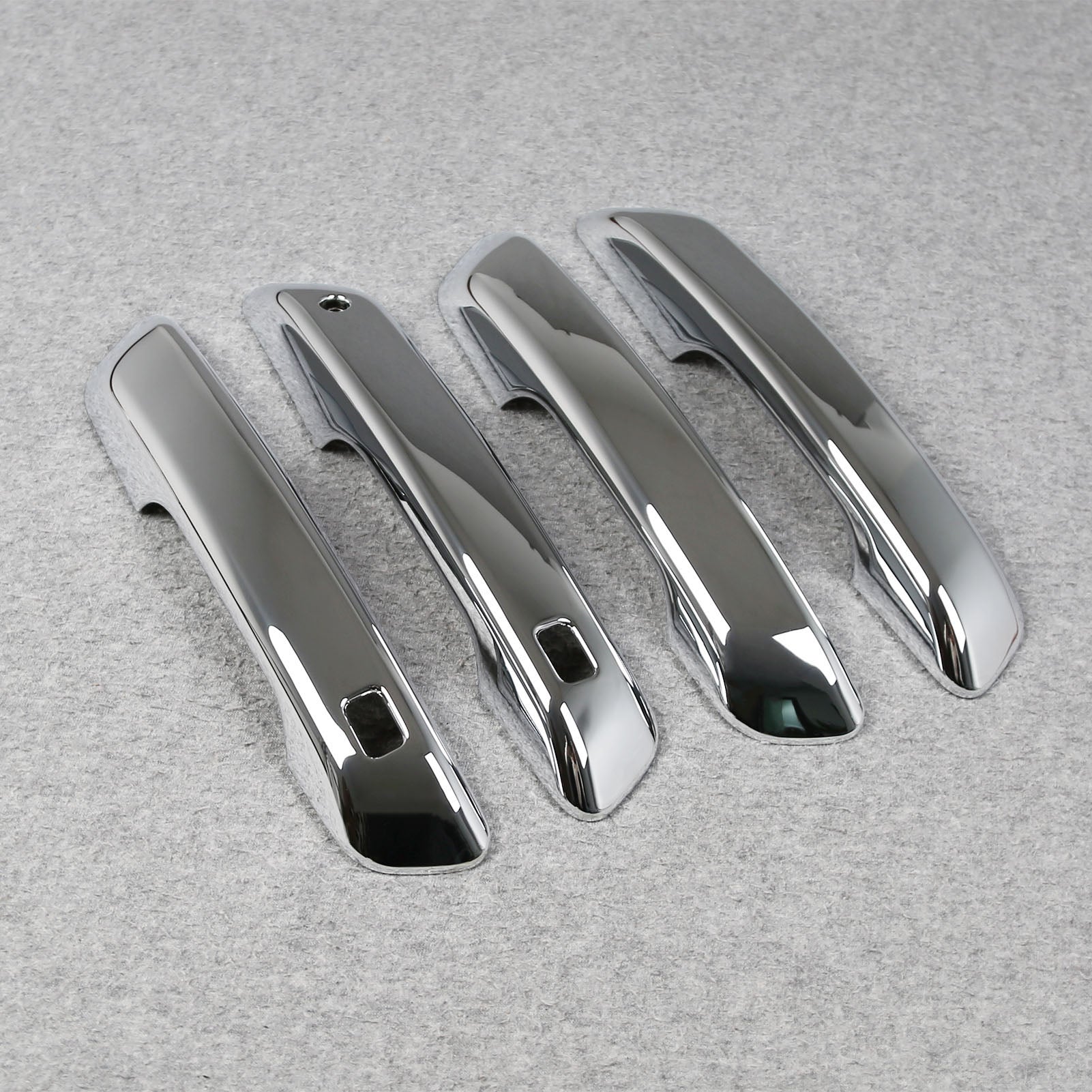 Fit for Jeep New Grand Cherokee 2024 2025 with Smart Keyhole Door Handle Cover Trims