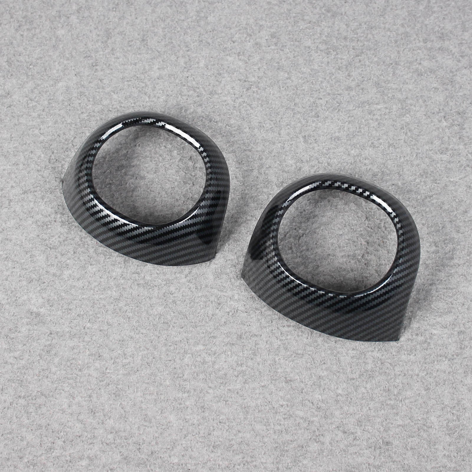 Fit for Mercedes-Benz New GLC GLC300 X254 2023 2024 2025 2026 Interior Front Air Condition Vent Outlet Cover Trims Carbon Fiber Pattern (Front Side)