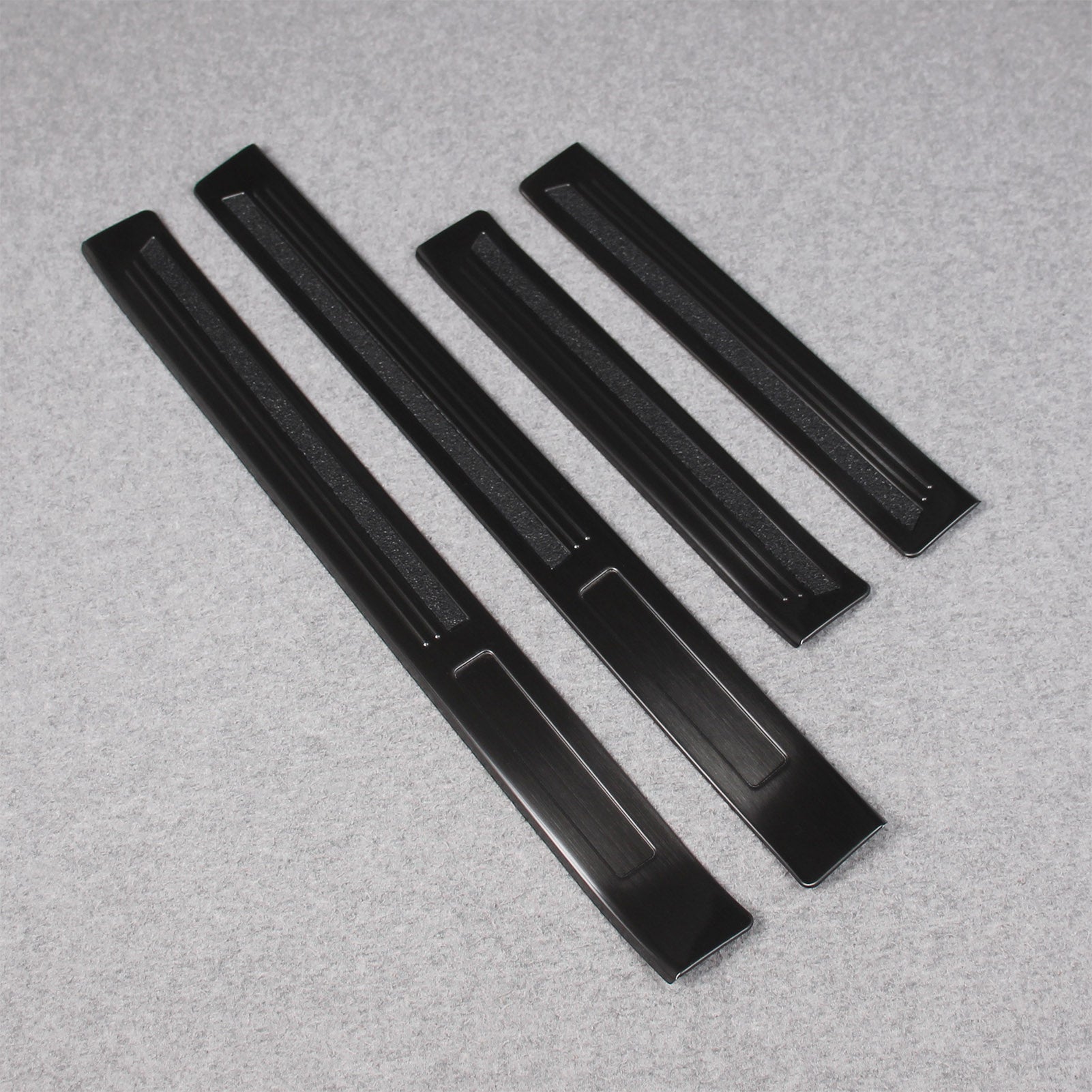 Fit for Lexus New GX GX550 / Toyota Land Cruise LC250 2024 2025 2026 Outside Door Sill Scuff Plate Guard Cover Trims Stainless Steel