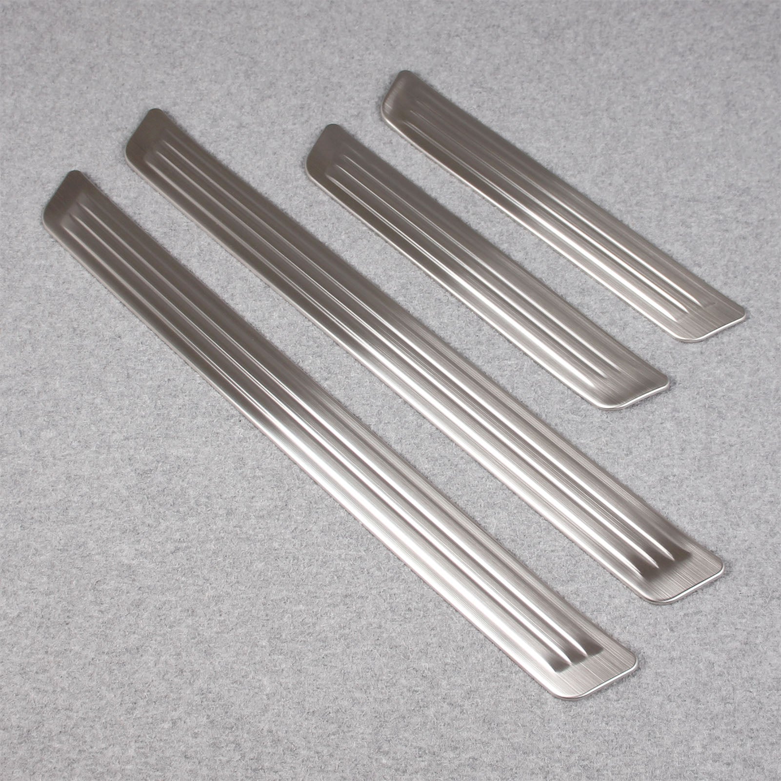 Fit for Toyota New Prius 2023 2024 2025 2026 Outside Door Sill Scuff Plate Guard Cover Trim Sport Style Stainless Steel