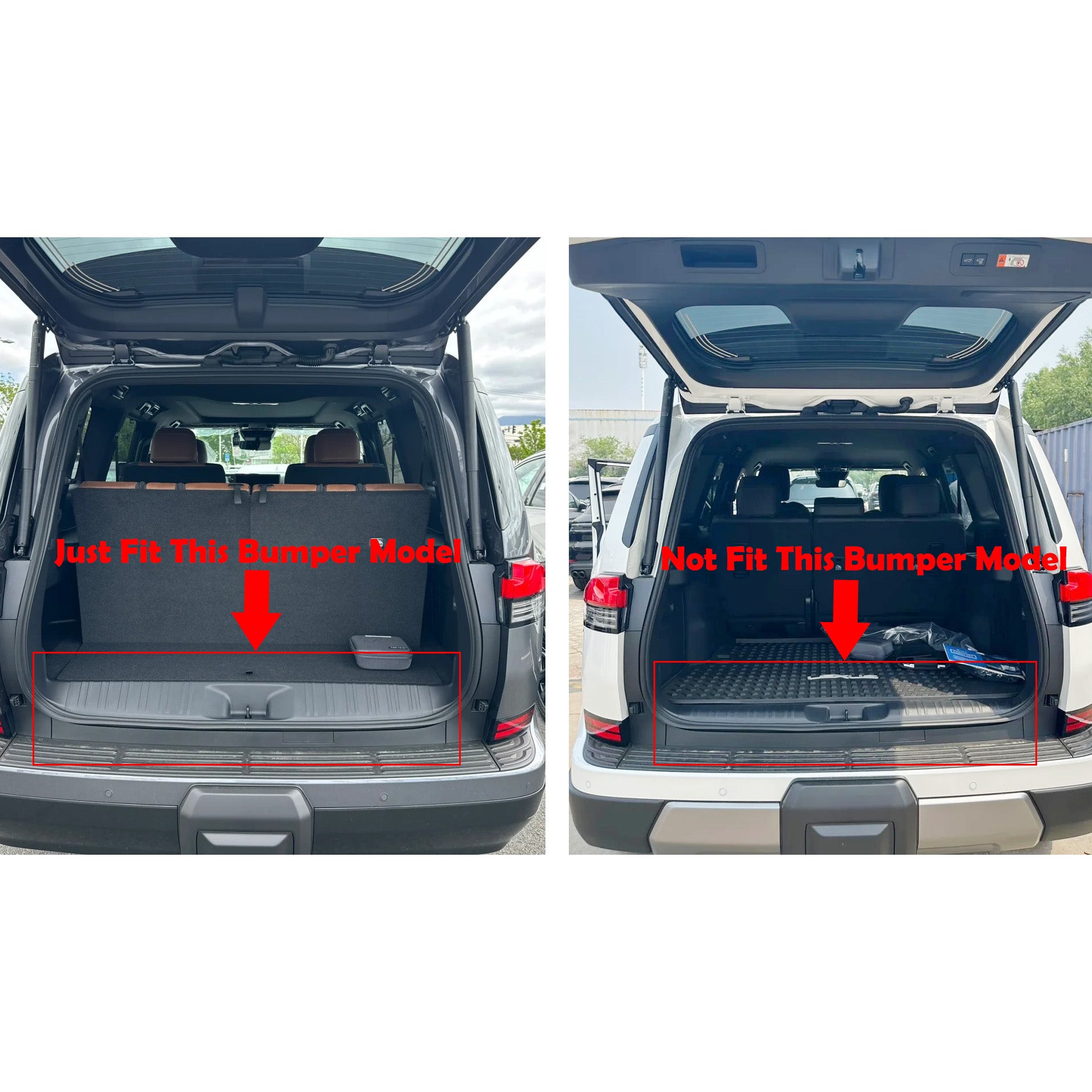 Fit for Lexus New GX 550 GX550 2024 2025 Rear Interior Bumper Sill Plate Guard Cover Trim
