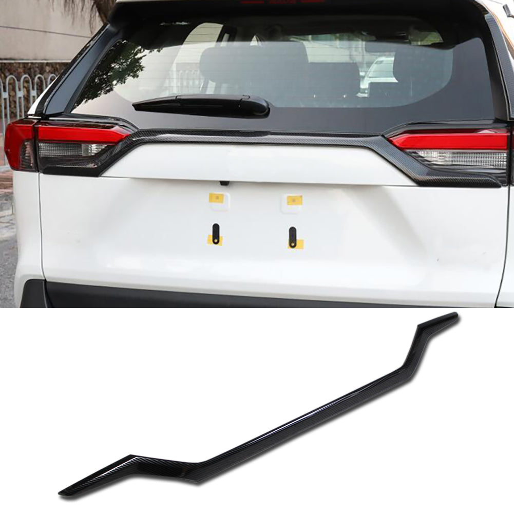 Fit for Toyota New RAV4 2019 2020 2021 Rear Trunk Lid Upper Curve Molding Trim