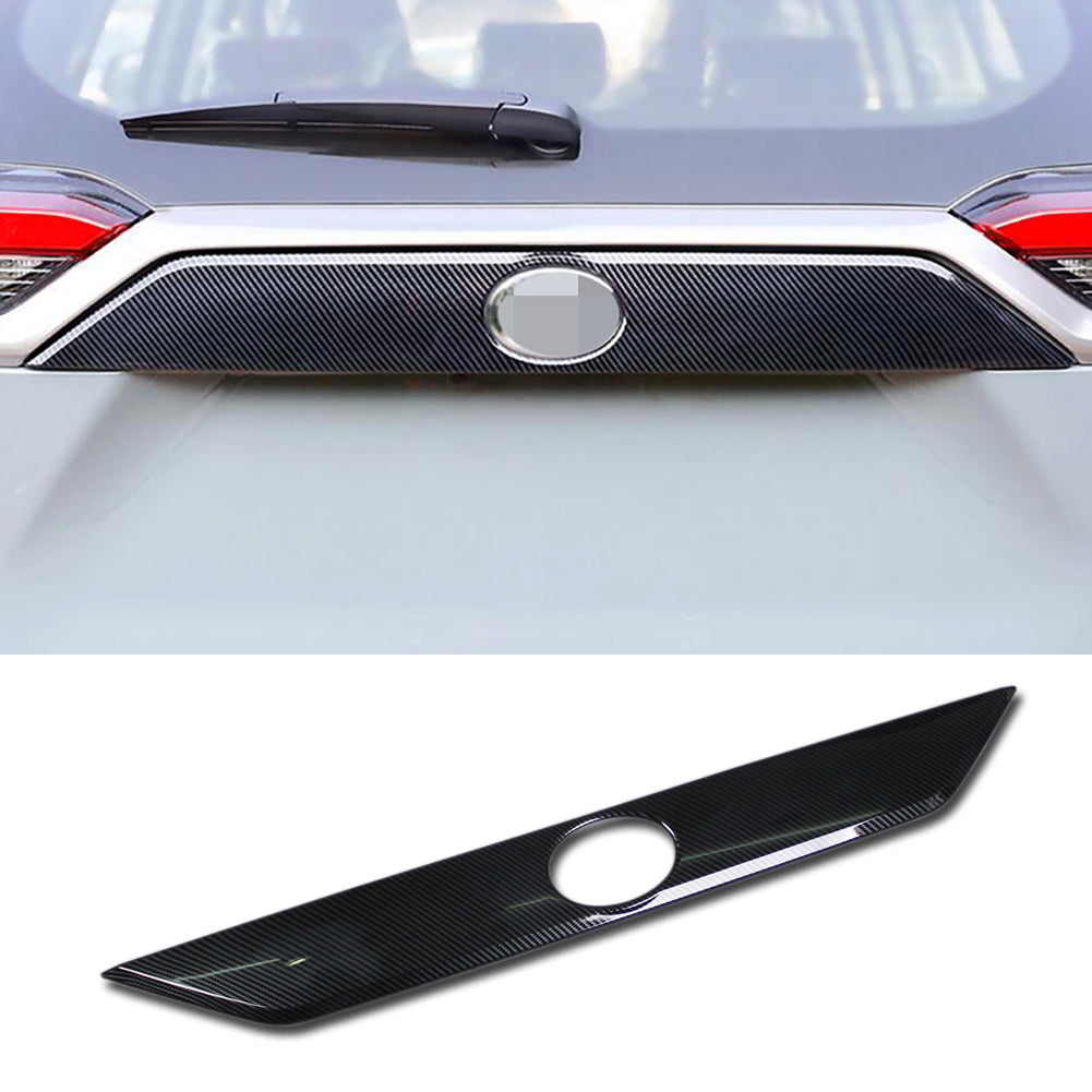 Fit for Toyota New RAV4 2019 2020 2021 Rear Trunk Lid Molding Trim ABS