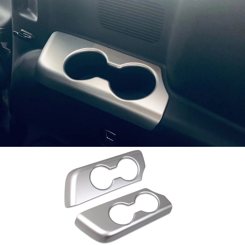 Fit for Toyota Highlander 2020 2021 2022 2023 Rear Seat Cup Holder Cover Trim