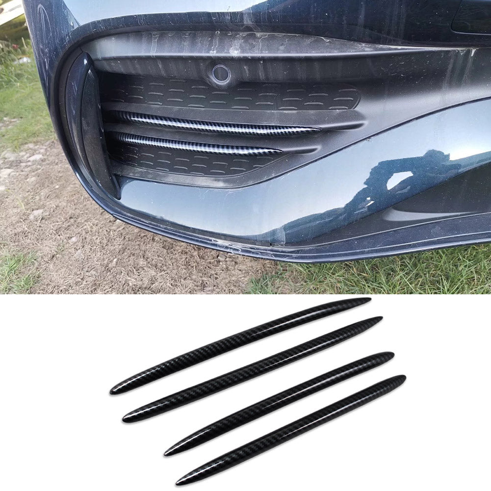 For Mercedes-Benz 2022 New C-Class C300 C200 C220d AMG Front Fog Light Mesh Cover Trim