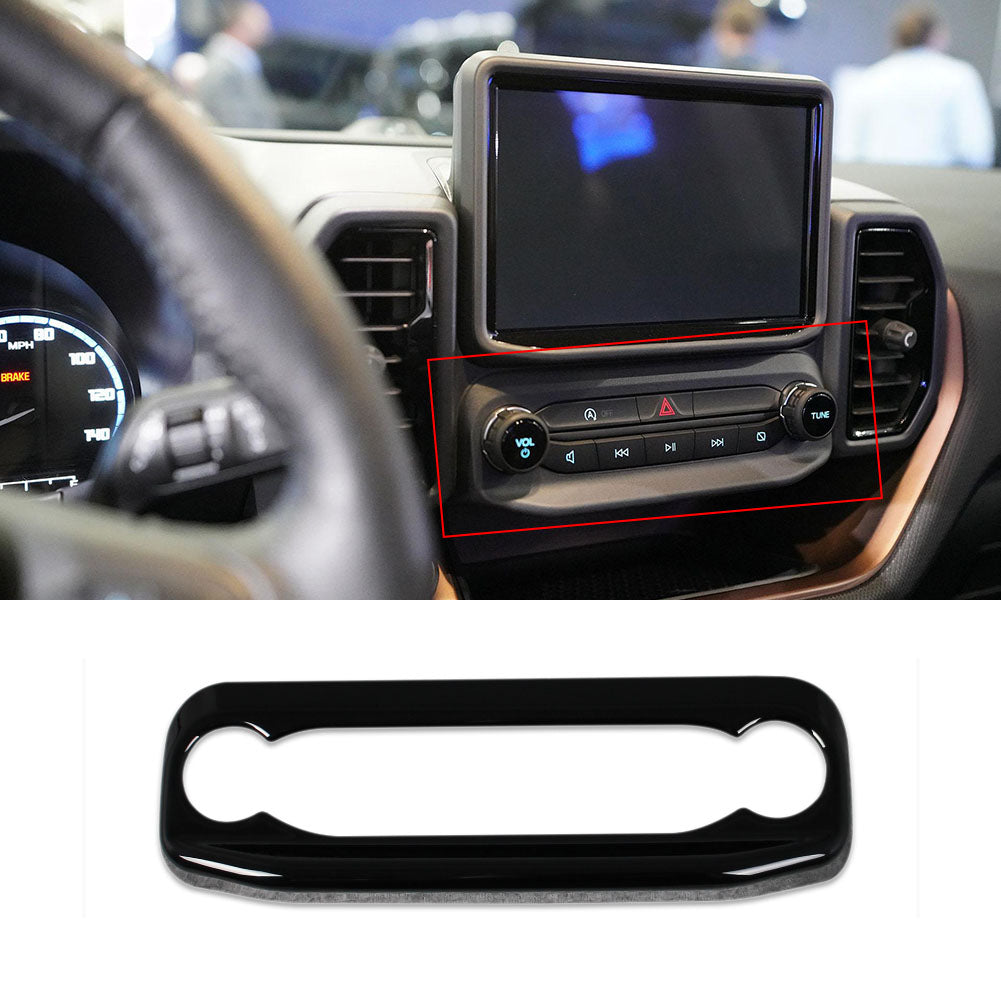 Fit for Ford 2021 2022 2023 2024 Bronco Sport Interior Front Center Control Adjustment Button Panel Cover Trim