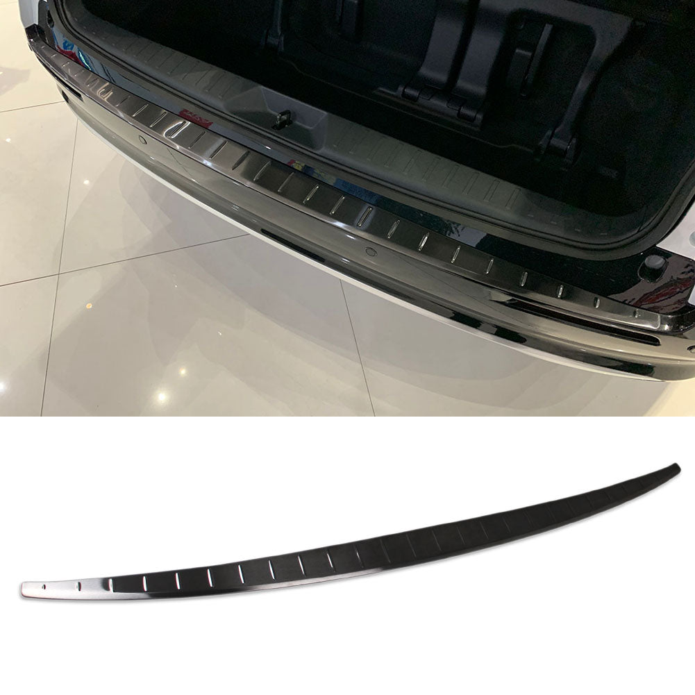 Fit for Toyota 2021 2022 Sienna Rear Outside Bumper Sill Plate Guard Cover Trim Stainless Steel