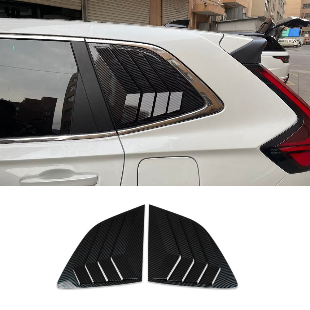 Honda CRV CR-V 2023 Rear Triangle Blind Window Dachspoiler Cover Trim 