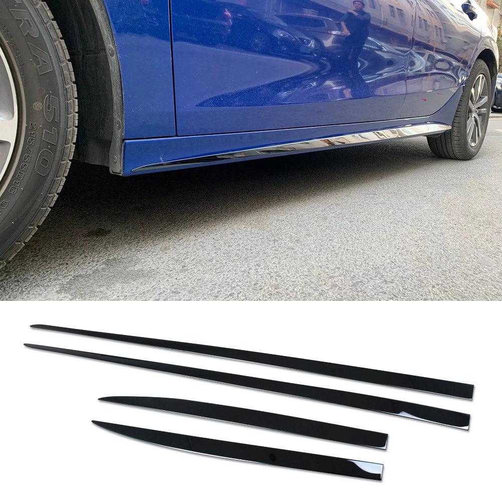 Fit for Honda New Civic 2022 Sedan Door Body Side Skirt Molding Cover Trim