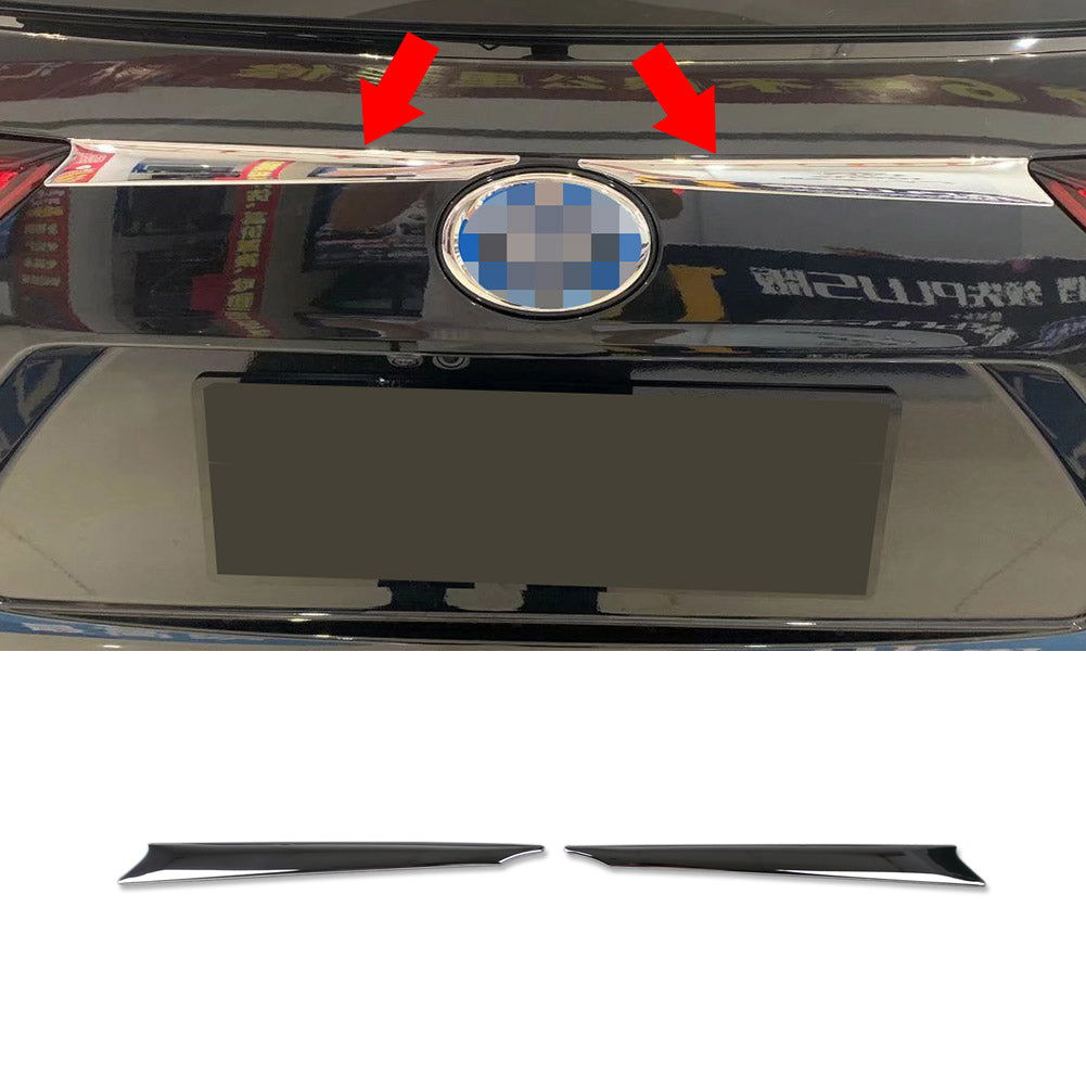 Fit for Toyota Highlander 2020 2021 2022 2023 Rear Trunk Lid Molding Trim Chrome ABS