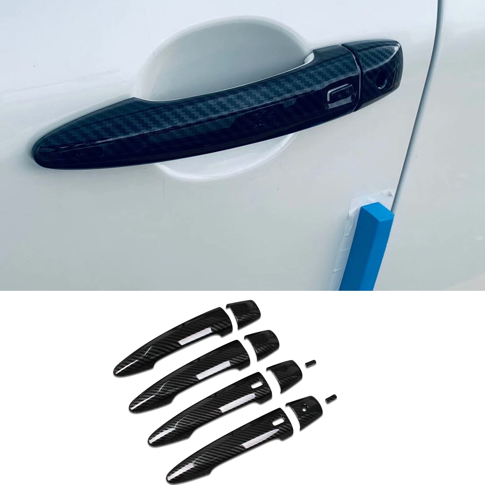 Fit for Nissan 2021 New Rogue Chrome Door Handle Cover Trims