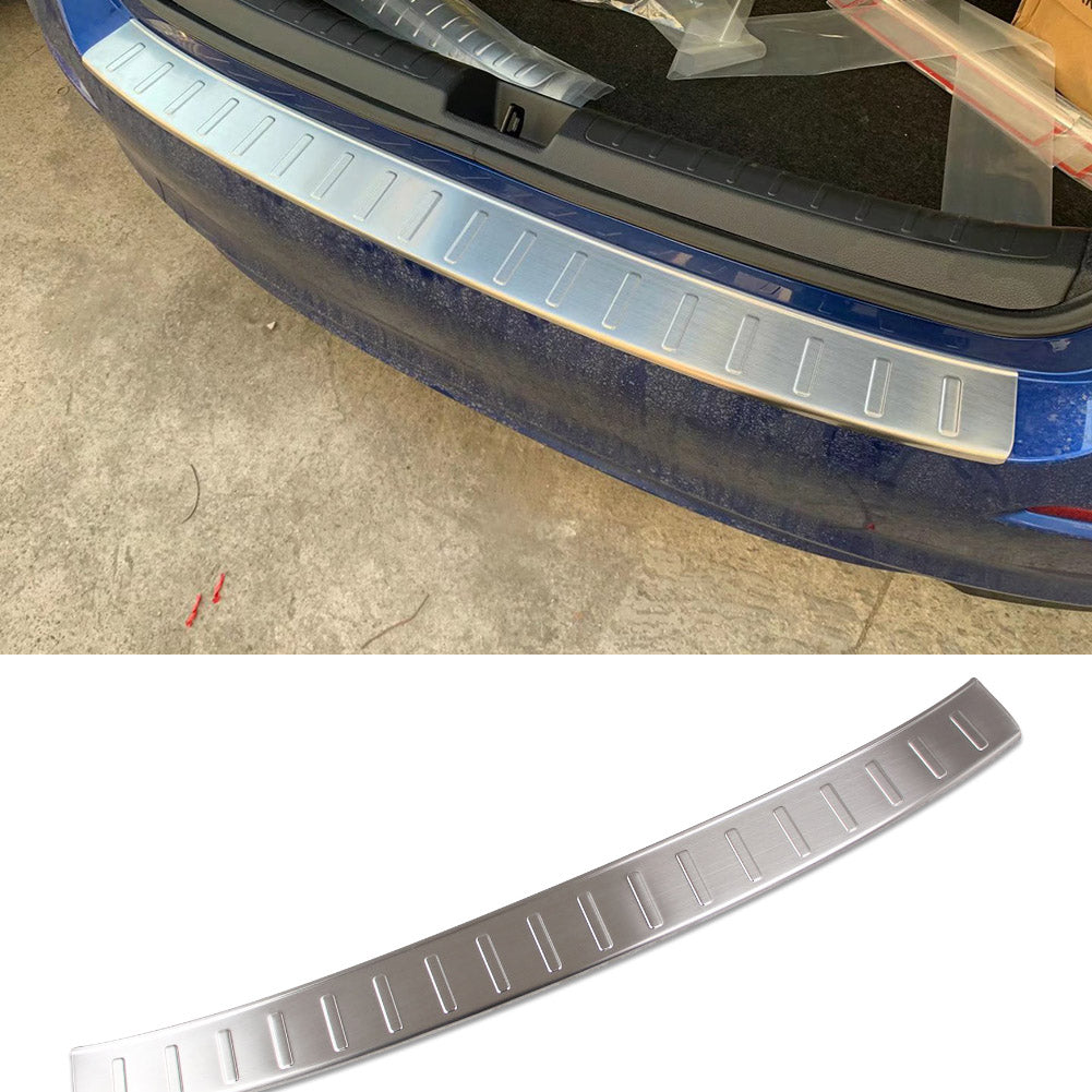 Fit for Honda New Civic 2022 Sedan Rear Bumper Guard Plate Cover Trim Stainless Steel