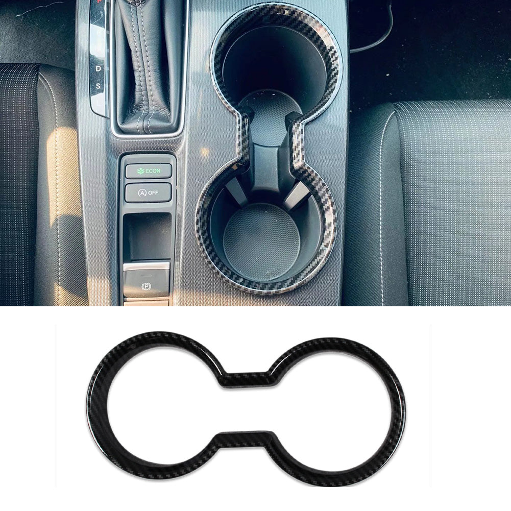 Fit for Honda New Civic 2022 Sedan Front Center Console Dashboard Panel Cup Holder Cover Trim