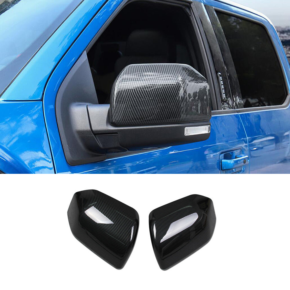 For Ford F-150 2015 2016 2017 2018 2019 2020 Rear View Mirror Guard Cover Trims