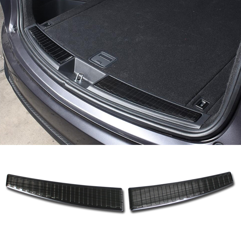 Fit for Acura New RDX 2019 2020 2021 Rear Interior Bumper Sill Plate Guard Cover Trim Stainless Steel