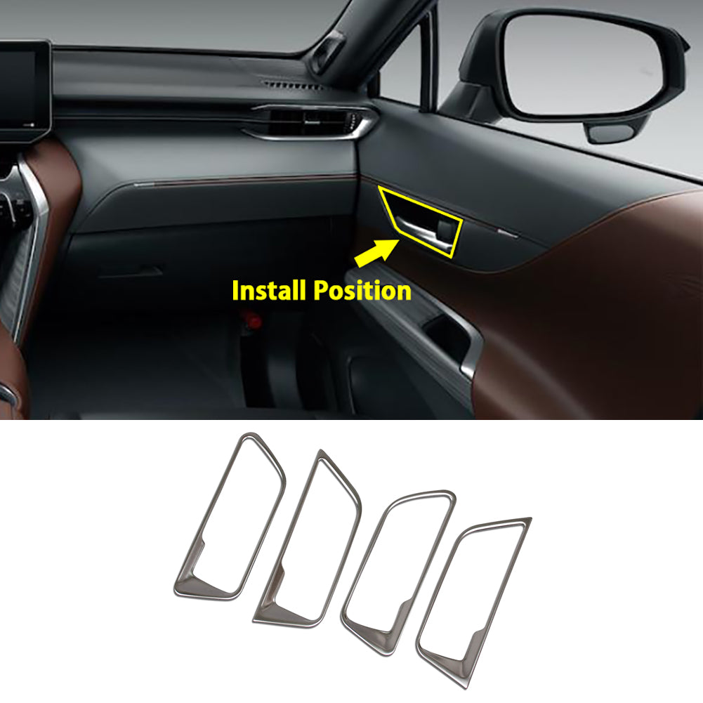 产品 Fit for Toyota VENZA 2021 Interior Door Handle Bowl Cover Trims