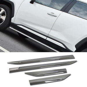 Fit for Toyota 2019 2020 2021 2022 2023 2024 2025 New RAV4 Body Side Door Molding Guard Cover Trims