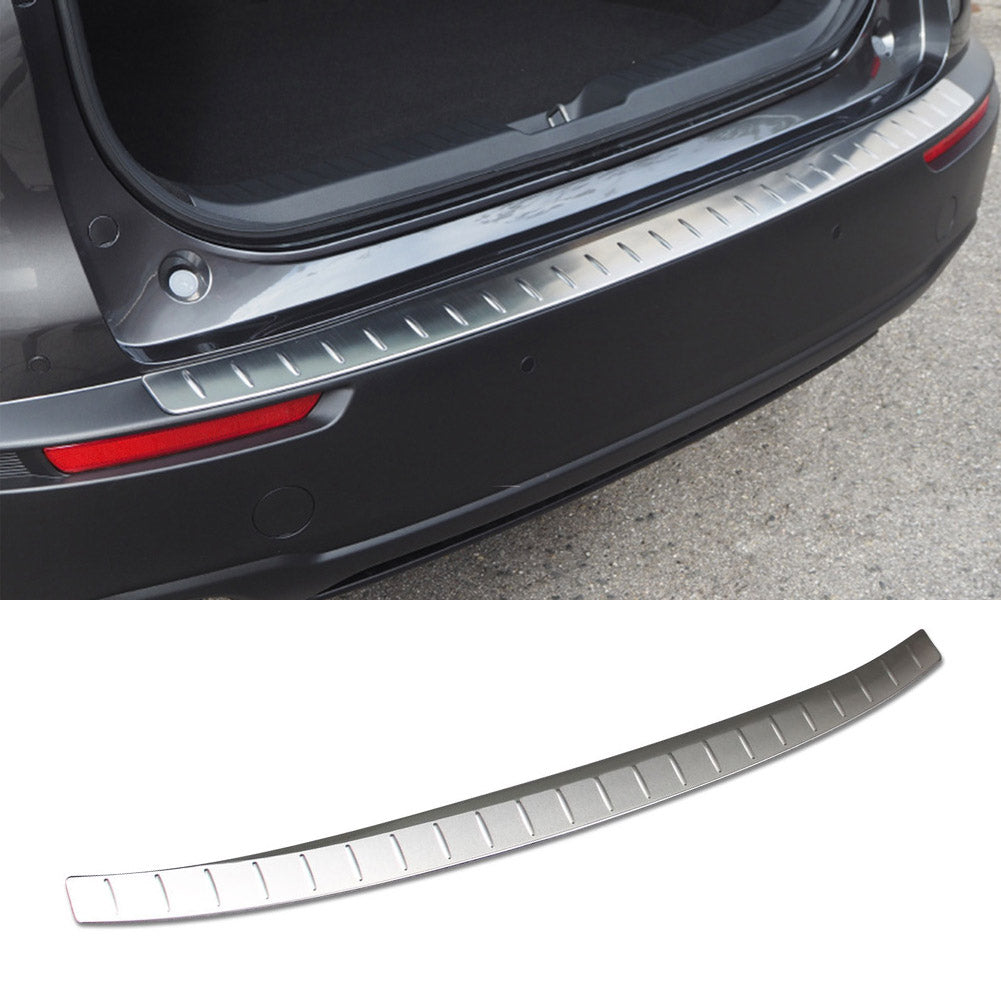 Fit for Mazda CX-30 CX30 2020 2021 2022 Rear Outside Bumper Sill Plate Guard Cover Trim Stainless Steel