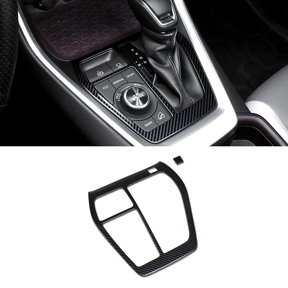 Fit for Toyota New RAV4 2019 2020 2021 Gear Shift Knob Console Panel Cover Trim Stainless Steel