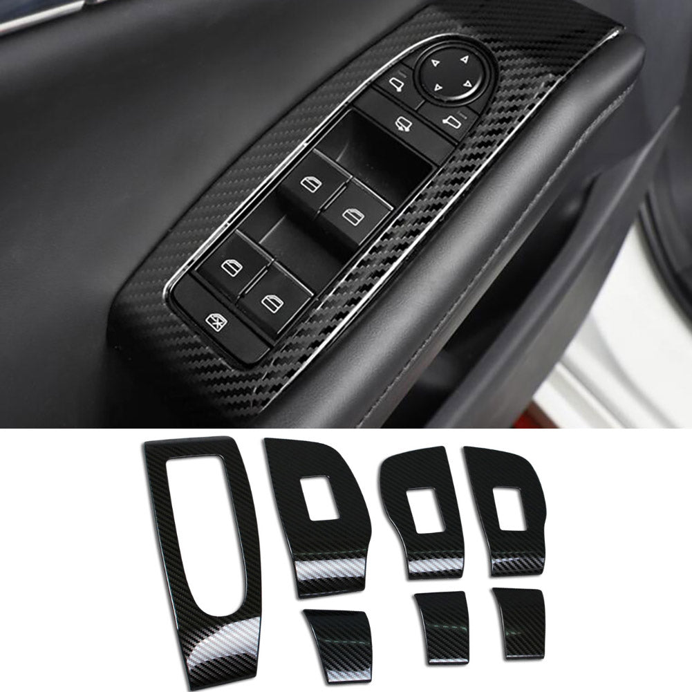 Fit for 2019 2020 2021 Mazda 3 Axela Interior Window Switch Console Panel Trims