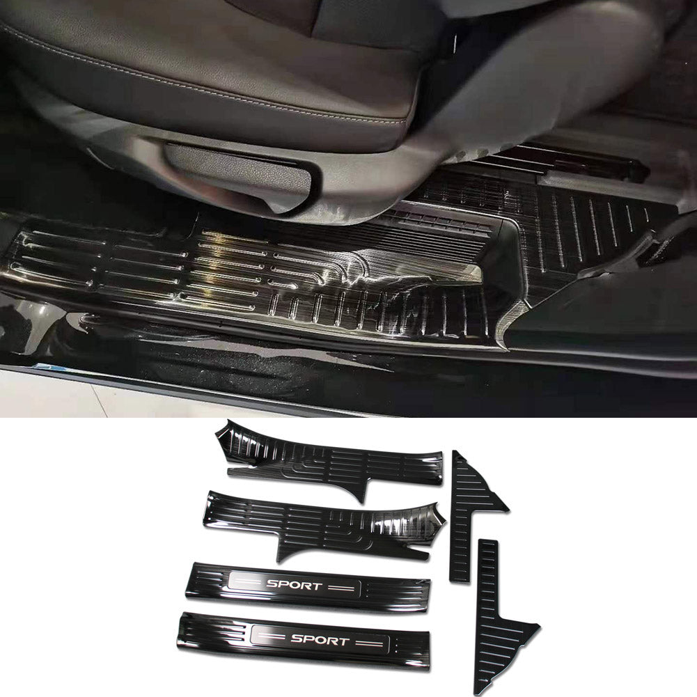 Fit for Toyota Highlander 2020 2021 2022 Inside Door Sill Scuff Plate Guard Cover Trims