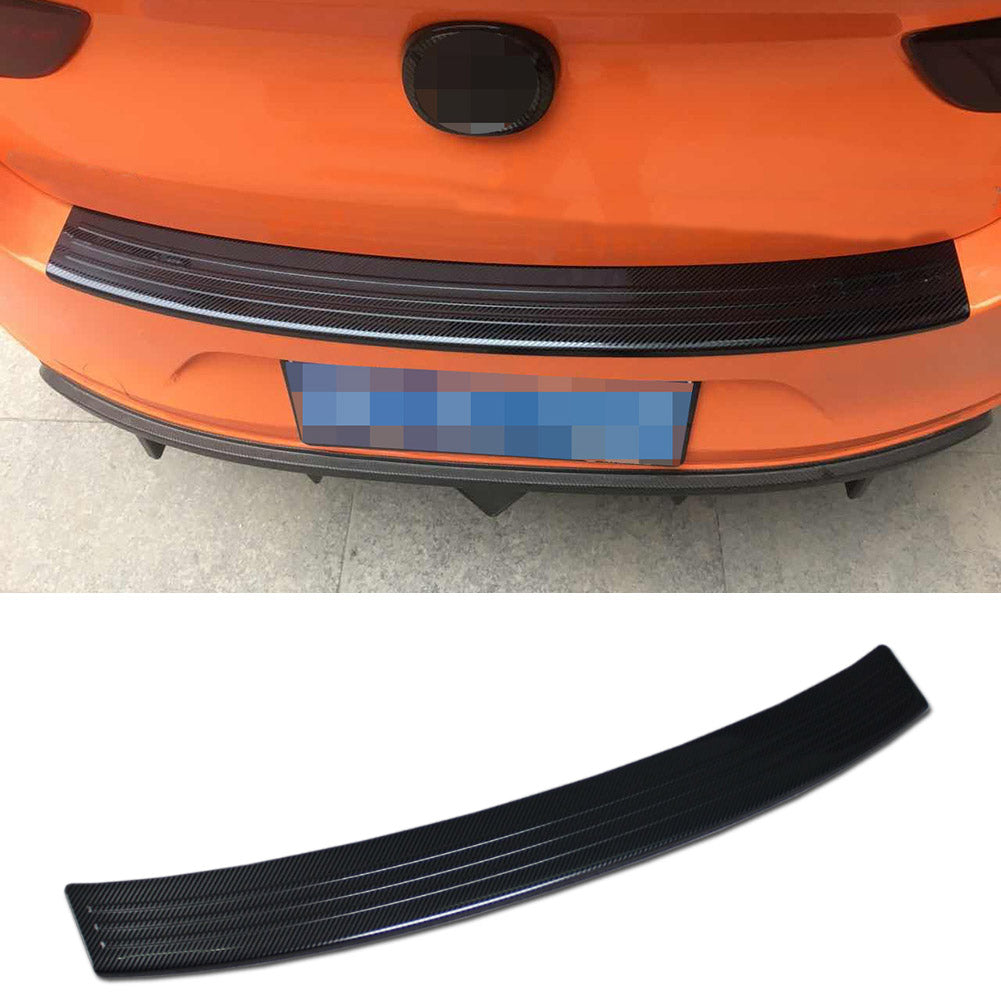 Fit for 2019 2020 2021 2022 Mazda 3 Axela Sedan Stainless Rear Outside Bumper Sill Plate Guard Cover Trim