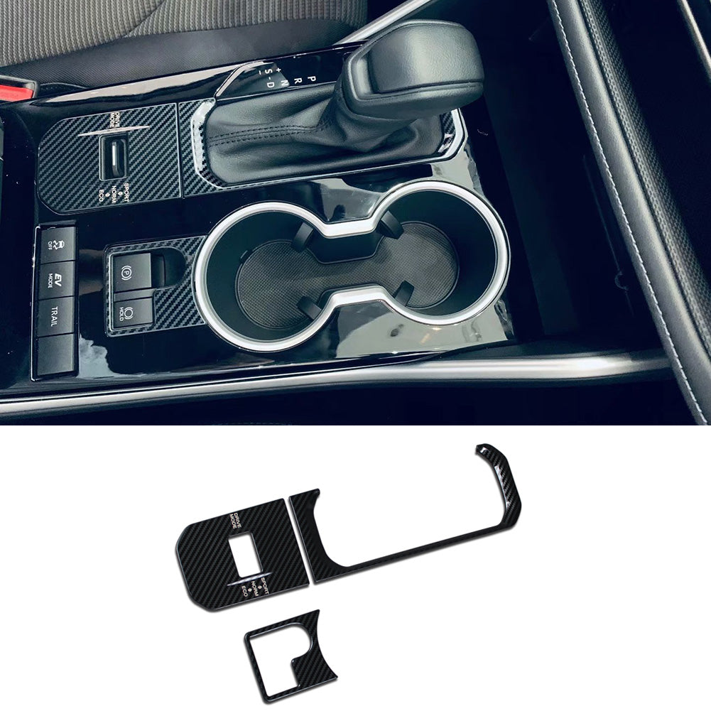 Fit for Toyota New Highlander 2020 2021 2022 2023 Gear Shift Knob Console Panel Cover Trims Stainless Steel