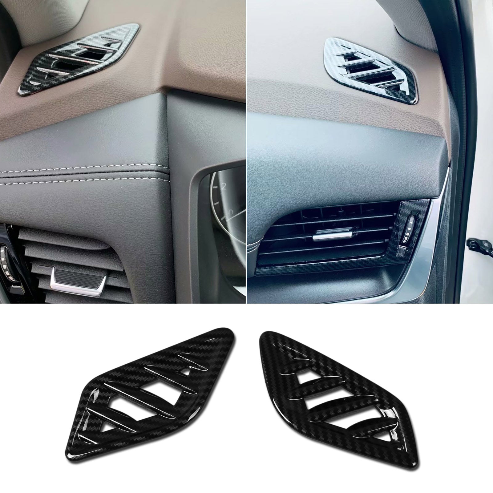 Fit for Nissan New Rogue 2021 2022 Interior Front Upper Air Condition Vent Outlet Cover Trims