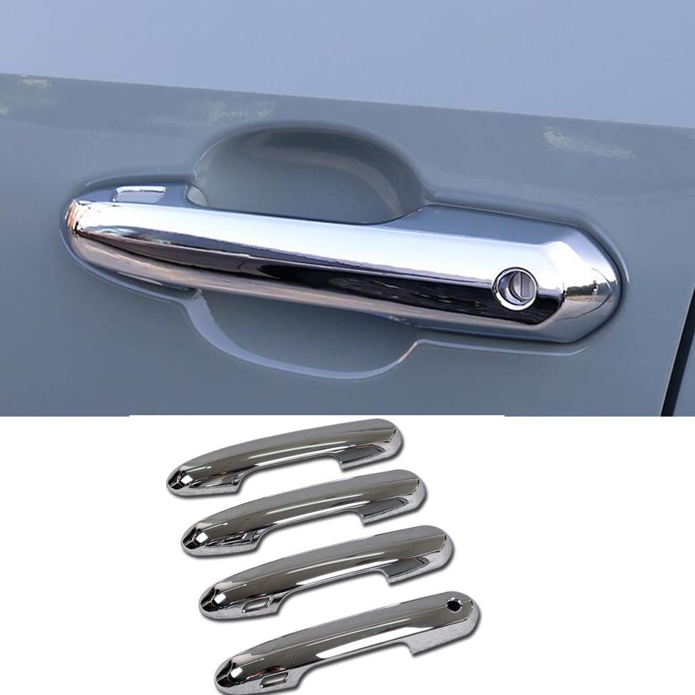 Fit for Toyota New RAV4 2019 2020 2021 2022 Chrome Door Handle Cover Trims ABS - beautost