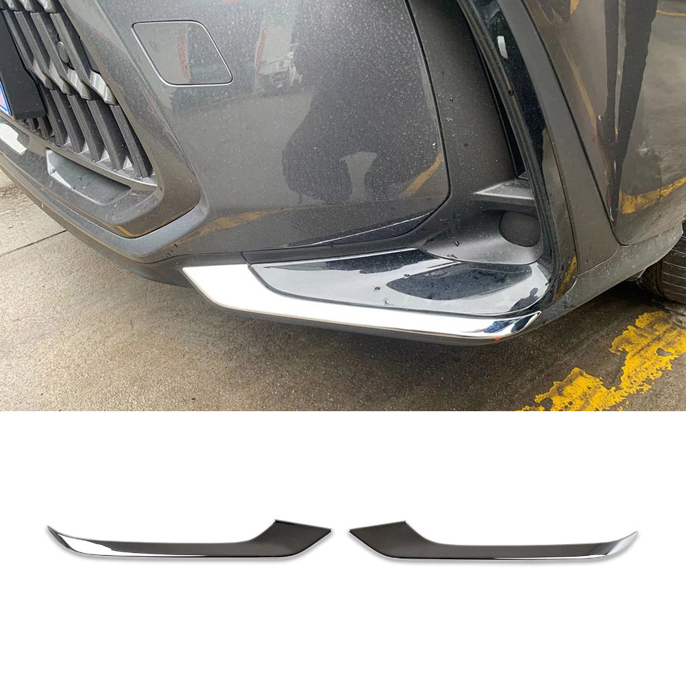Fit For Lexus New NX 250/350/350h/450h+ 2022 2023 2024 Chrome Front Fog Light Lamp Cover Trims
