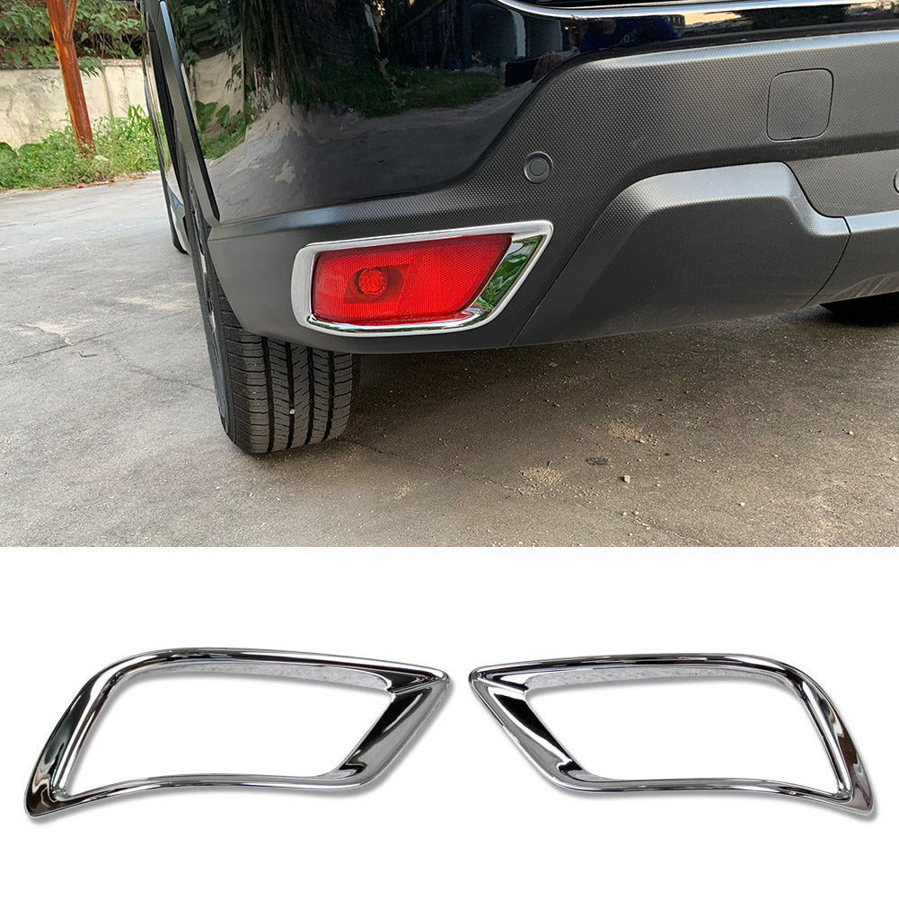 Fit for Subaru Forester 2019 2020 2021 2022 Chrome Rear Fog Light Lamp Cover Trim