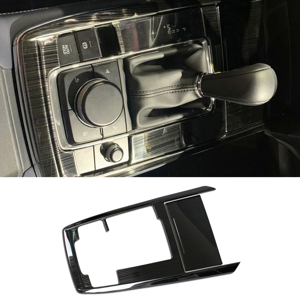 Fit for Mazda CX-30 CX30 2020 2021 2022 Gear Shift Knob Console Media Panel Cover Trim Stainless Steel