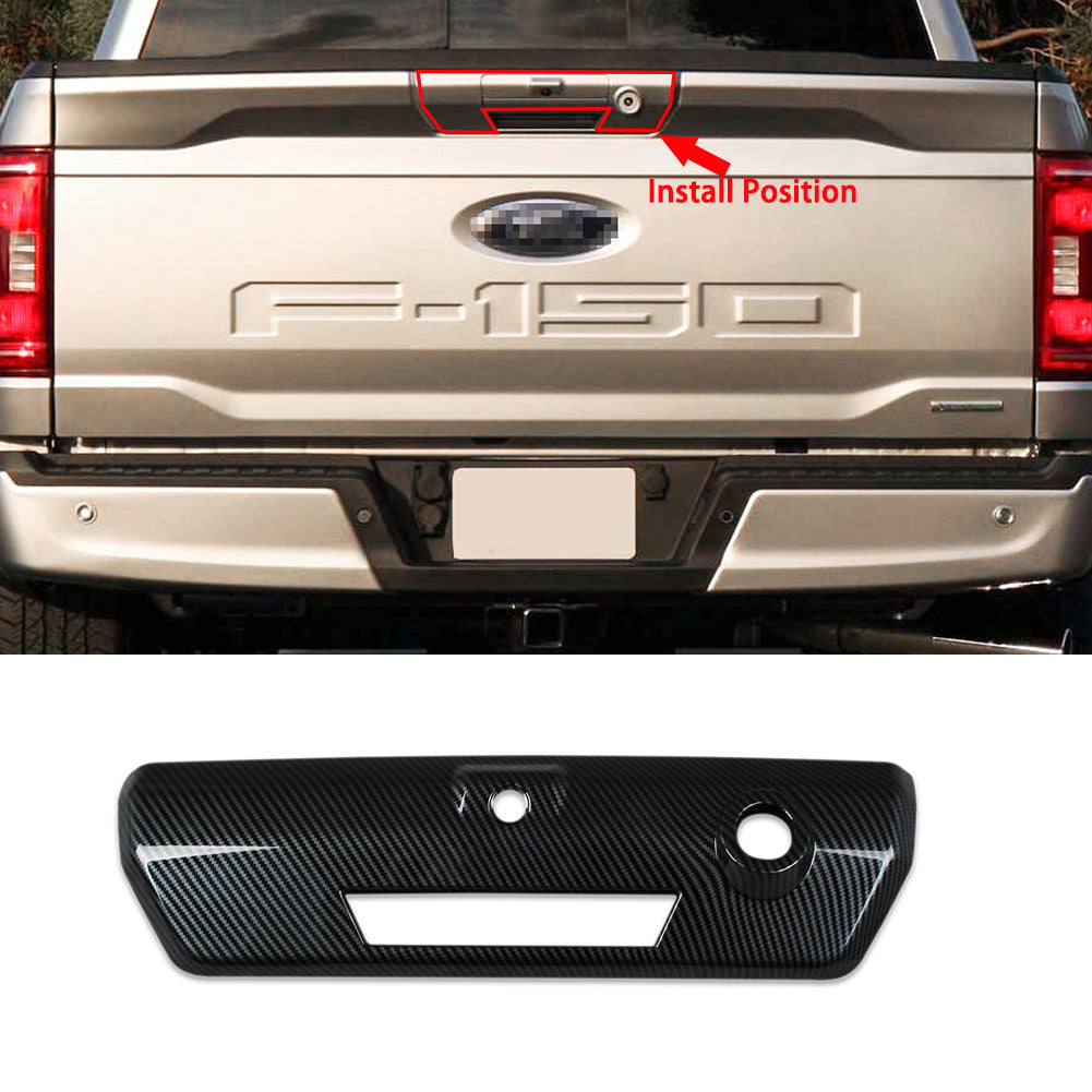 Fit for Ford New F-150 2021 2022 F150 Rear Truck Lid Door Handle Cover Trims ABS