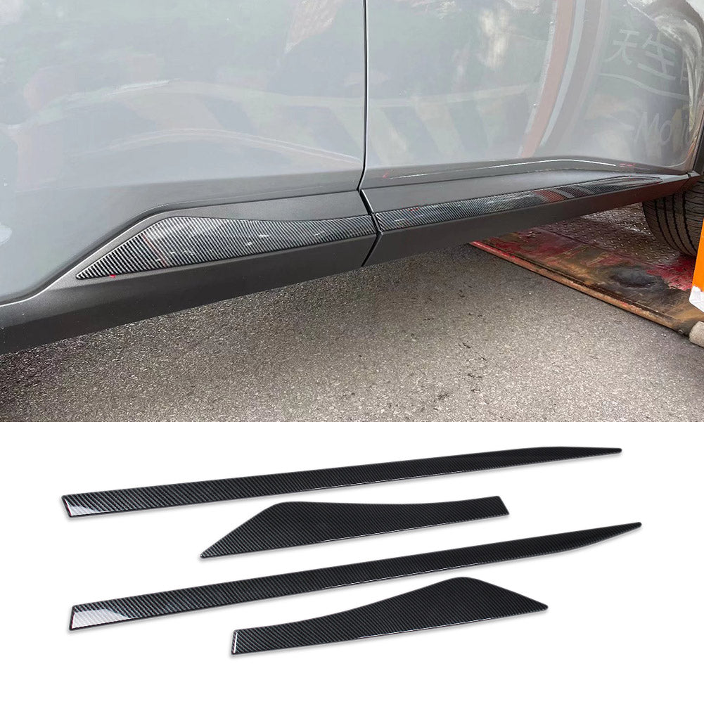 Fit for Nissan New Rogue 2021 2022 2023 2024 2025 2026 Chrome Body Side Door Molding Trim Cover ABS