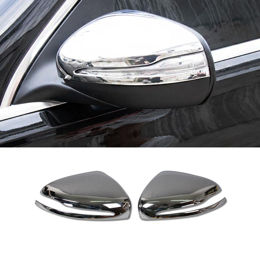 Fit for Mercedes-Benz New GLE 350 450 W167 2020 2021 Chrome Rear view Mirror Side Molding Cover Trims