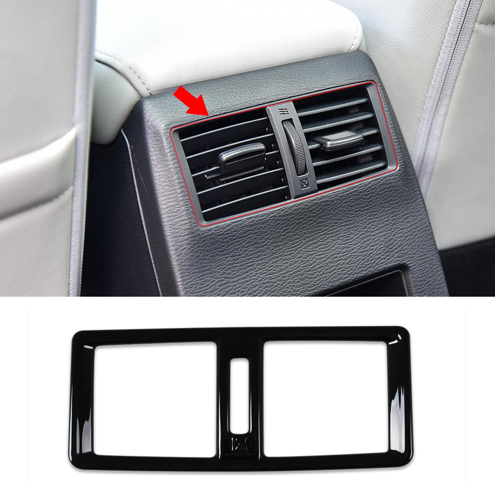 Fit for Mitsubishi New Outlander 2022 2023 Interior Rear Seat Air Condition Vent Outlet Panel Cover Trim